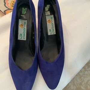 Liz Claiborne Purple Heels Elegant Design